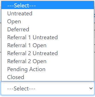 Letters - Steps Selection
