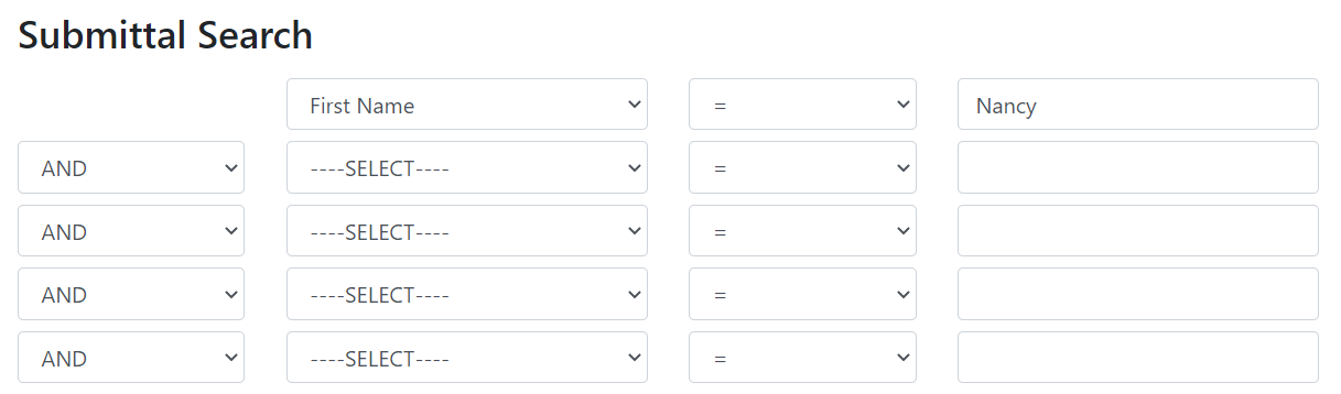 Search - Chosen Field