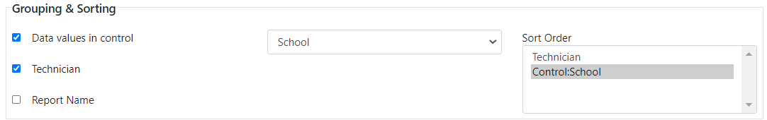 Admin - Statistics - Grouping&Sorting