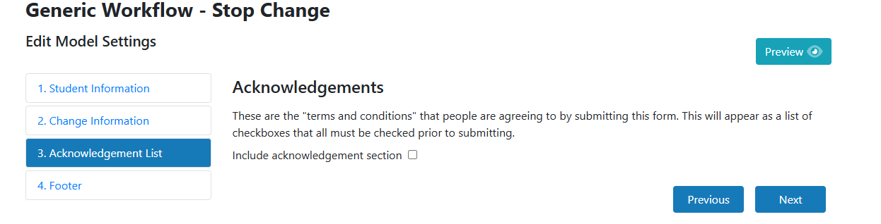 Settings - Preview - WF Models